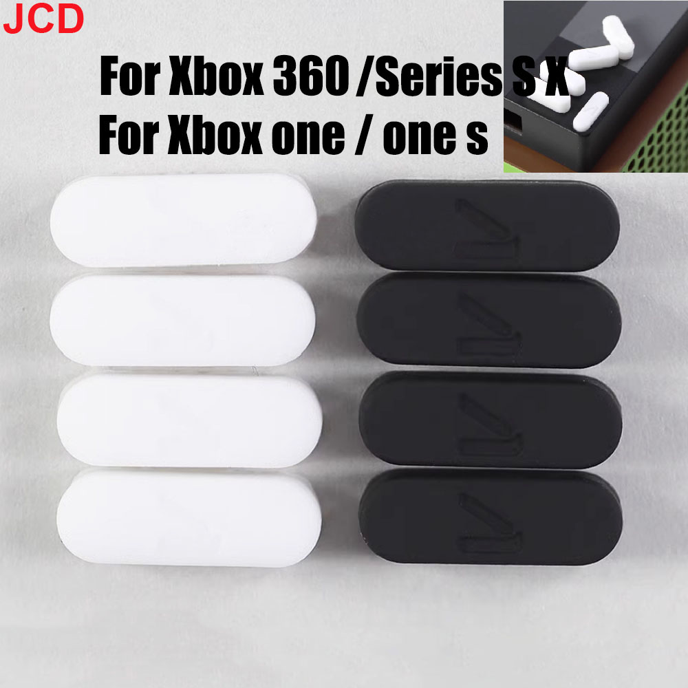 Microsoft Console Xbox Series X - 4-częściowa gumowe nóżki antypoślizgowa, smukła obudowa