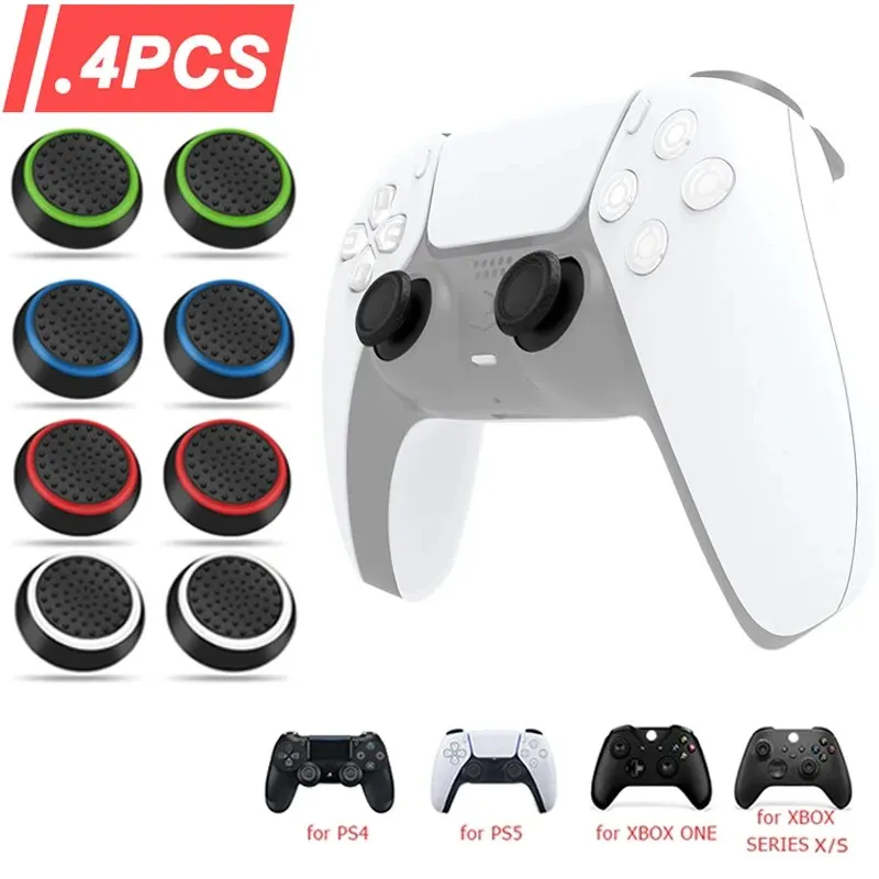Microsoft Console Xbox Series X - 4 szt. Silikonowe nakładki na analogowe