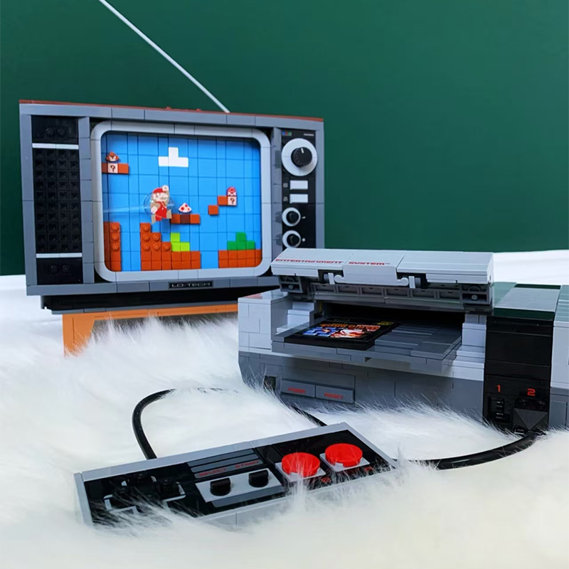 Gaming Console Kids - Klocki konstrukcyjne model konsoli Super NES,