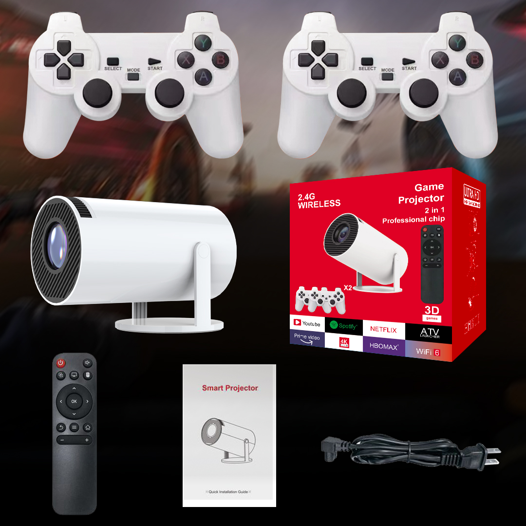 Gaming Console Youtube - Projektor do gier 3D 2 w