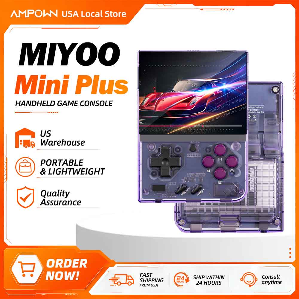 Gaming Console Deals - Konsola retro Miyoo Mini+ z ekranem