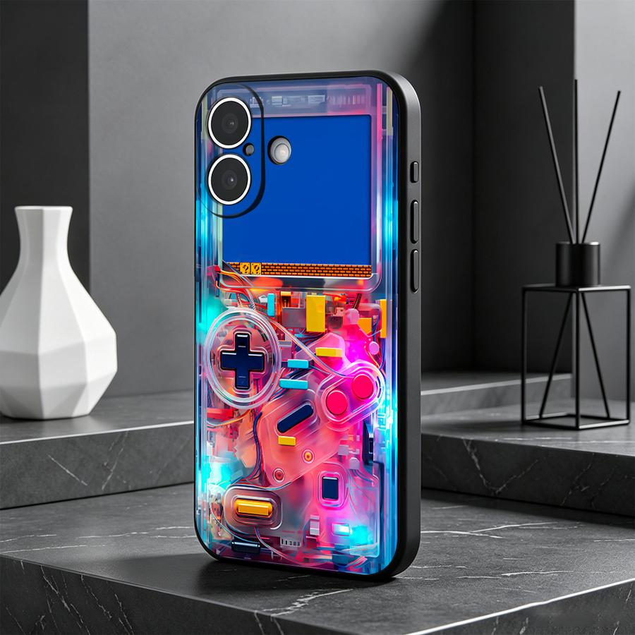 Gaming Console X12 - Kolorowe etui na telefon w stylu