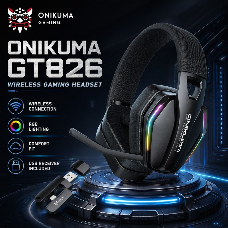 Gaming Console Amazon - Bezprzewodowy zestaw słuchawkowy do gier ONIKUMA
