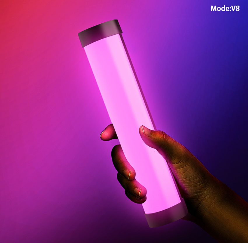 Gaming Console Youtube - LUXCEO V8 przenośna lampa wideo RGB