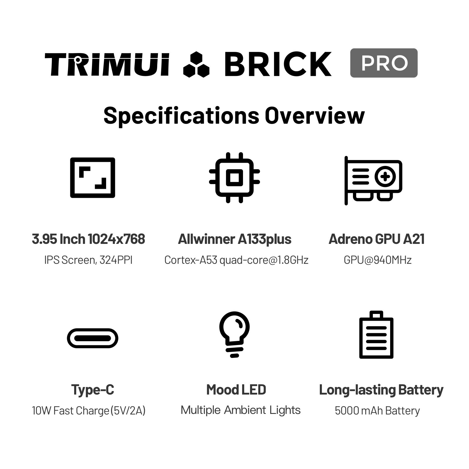 TRIMUI Brick Pro TG4040 Retro  – Gaming Console Kids recenzja i cena