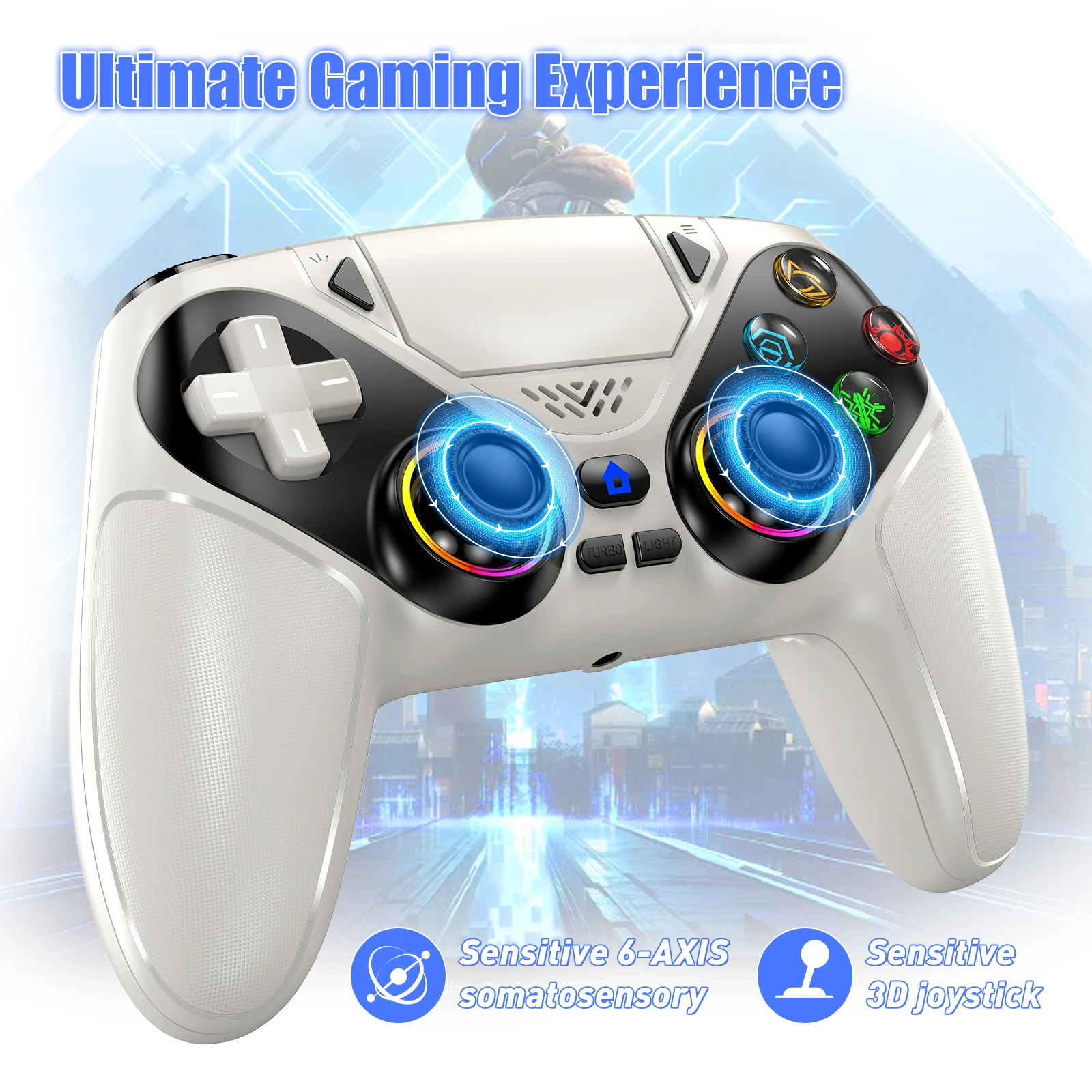 Bezprzewodowy kontroler gamepa – Gaming Console Portable Pc recenzja i cena