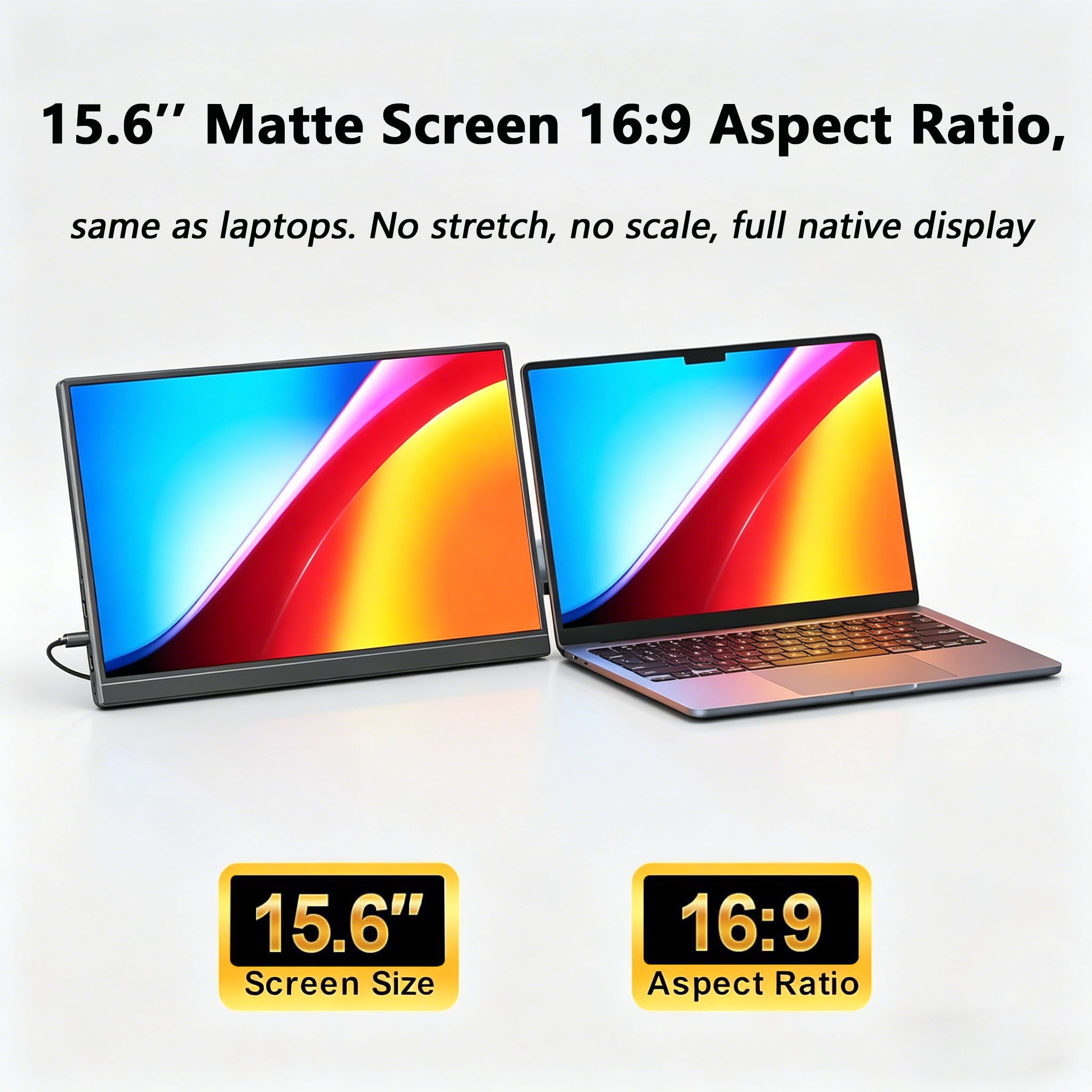 15,6-calowy przenośny monitor  – Gaming Console Portable Pc recenzja i cena