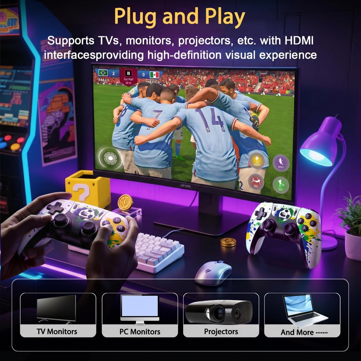 Bezprzewodowy kontroler do gie – Gaming Console Kids recenzja i cena