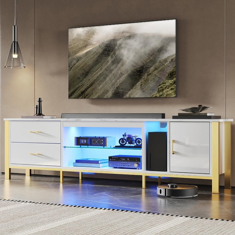 Szafka RTV Bestier na telewizo – Gaming Console Entertainment Center recenzja i cena