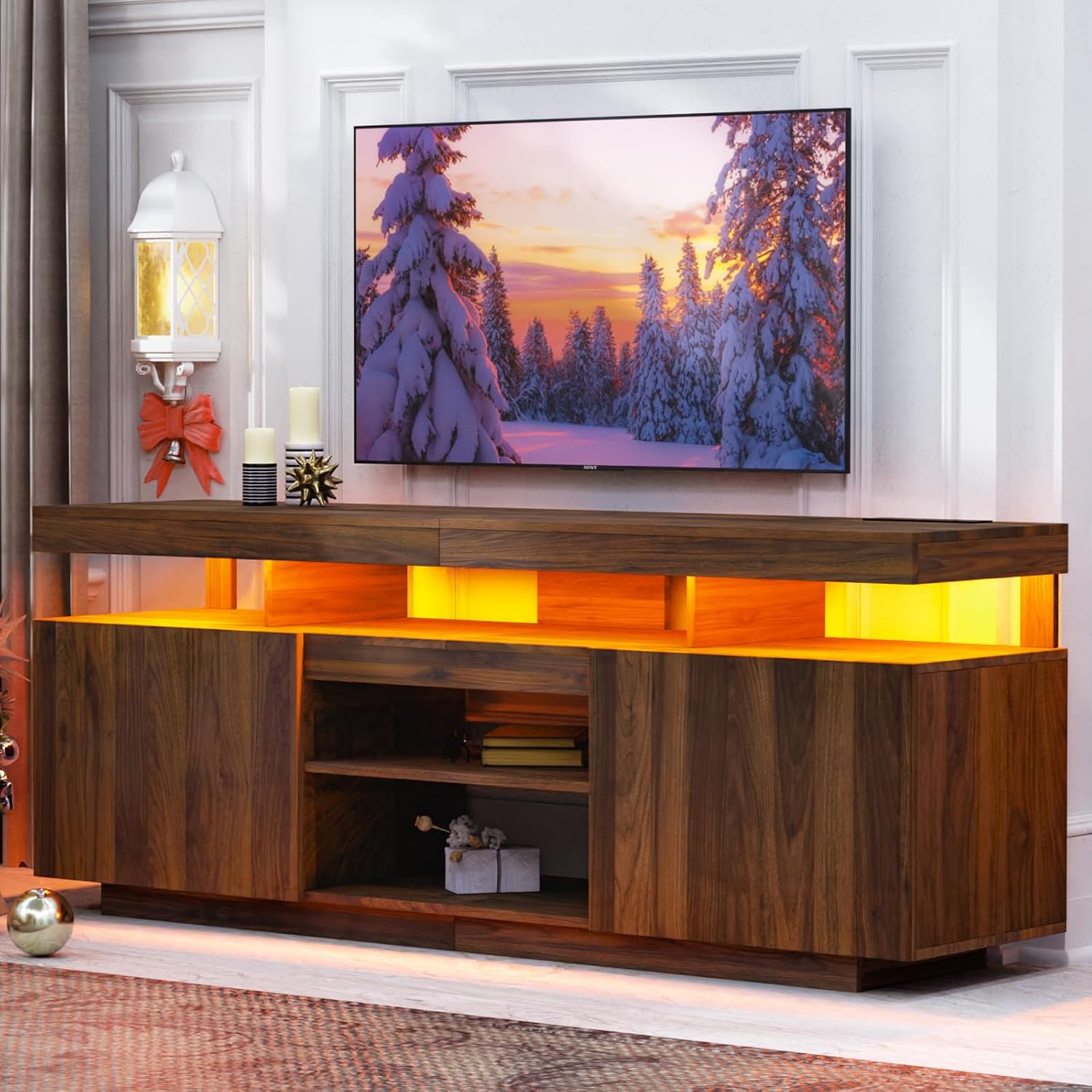 Szafka pod telewizor LED z gni – Gaming Console Entertainment Center recenzja i cena