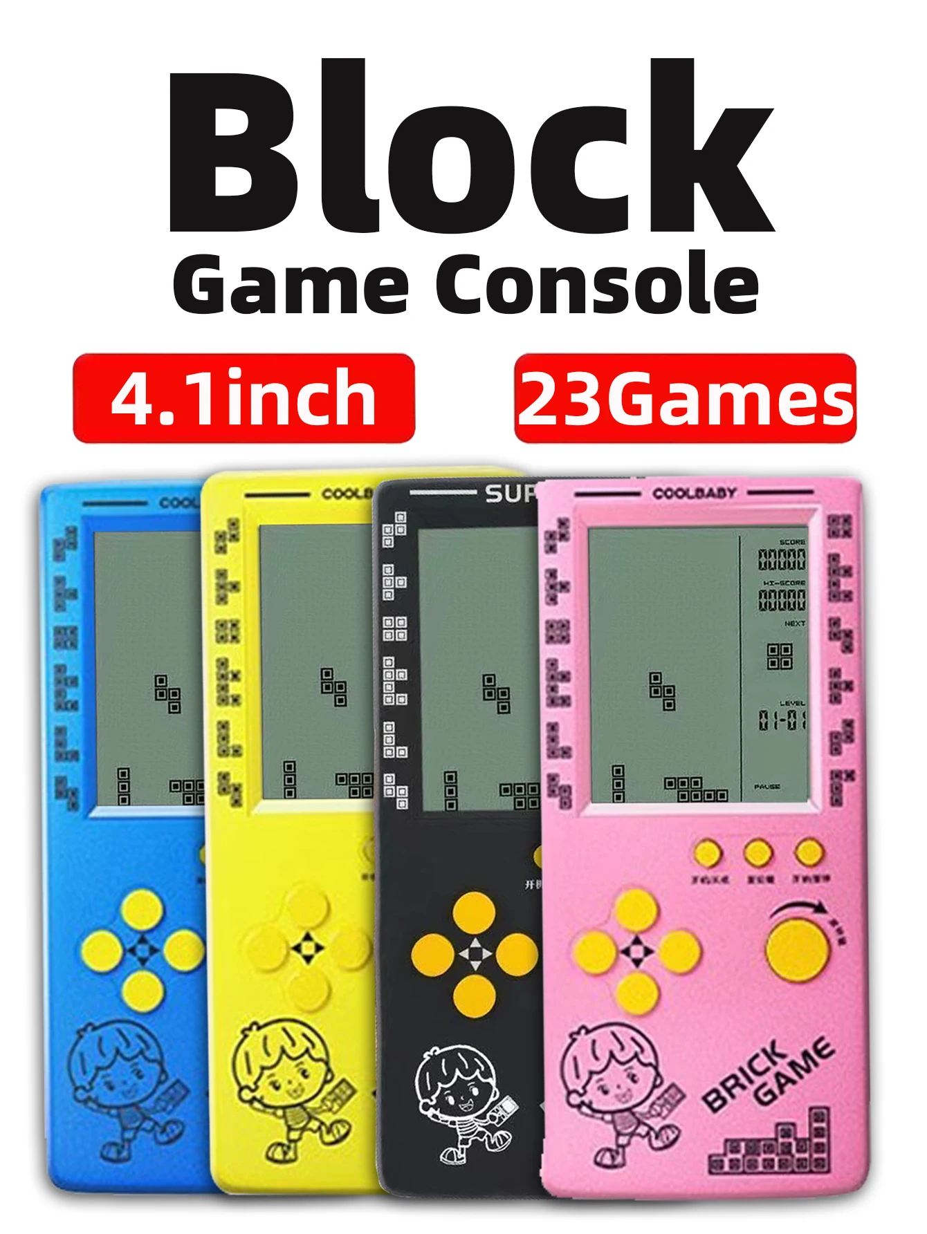 Klasyczne retro przenośne kons – Gaming Console Kids recenzja i cena
