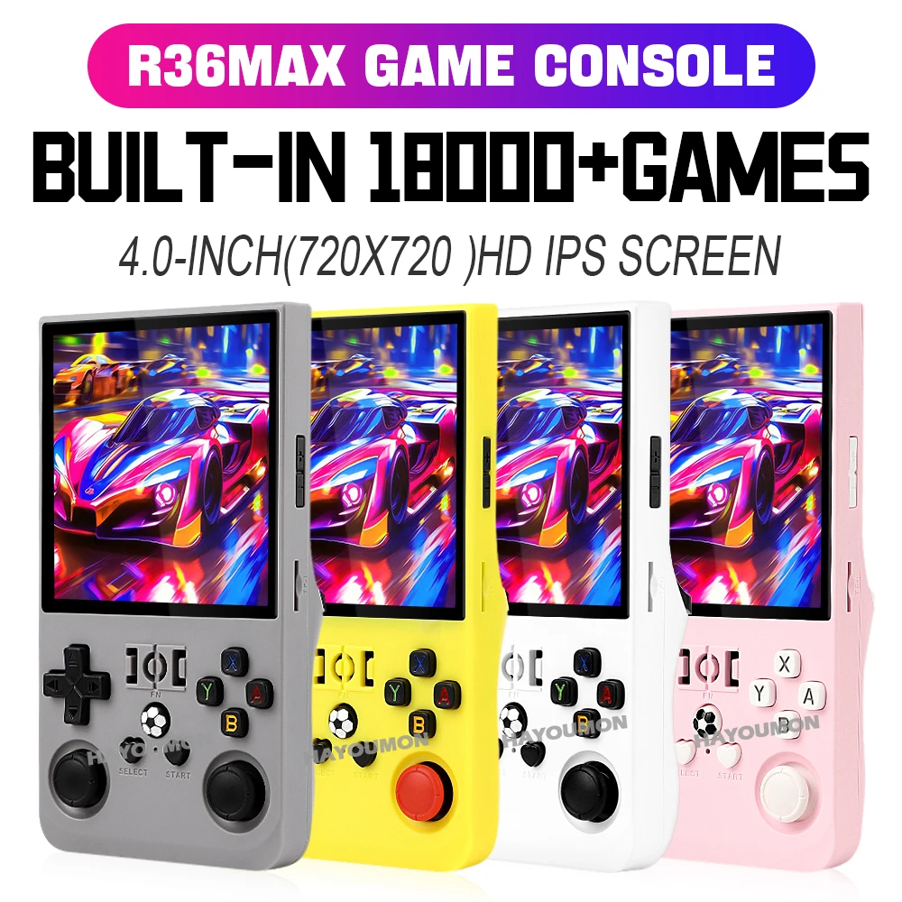 R36 Max Gray Przenośna Konsola – Gaming Console R36 Max recenzja i cena