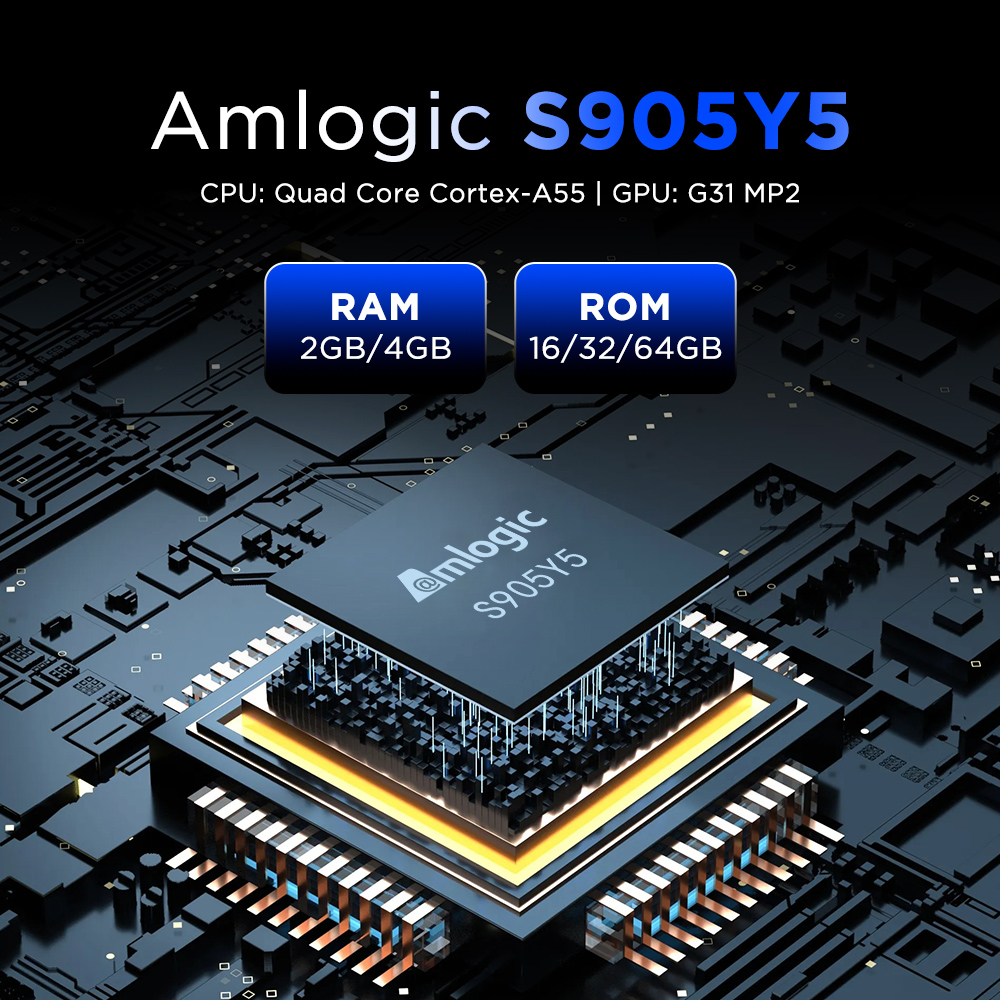 Amlogic S905Y5 Android14.0 4K  – Gaming Console Youtube recenzja i cena
